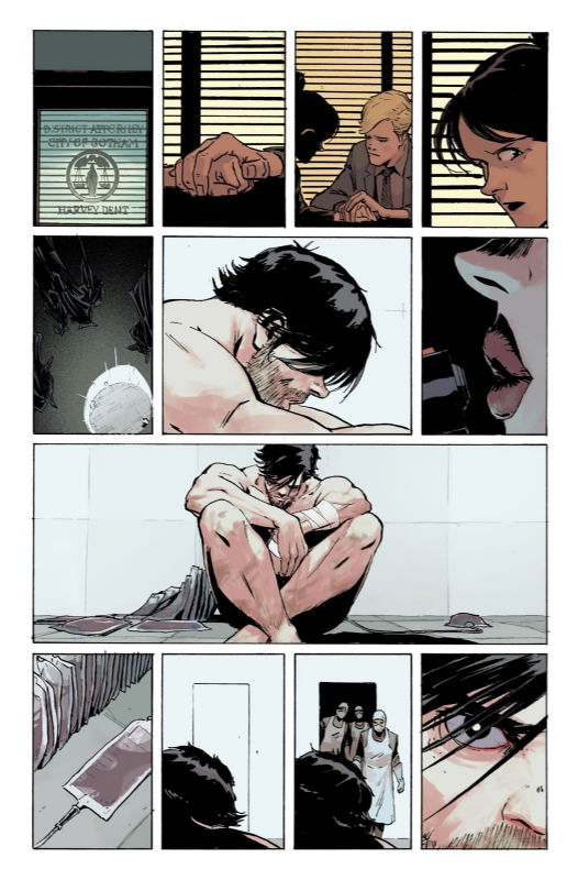 Absolute Batman #10 - page 8 - Artists' Proof By Frank Martin